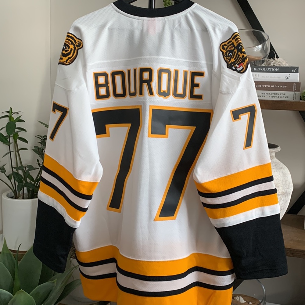 Ray Bourque Boston Bruins Mitchell & Ness Blue Line Vintage Hockey Jersey
